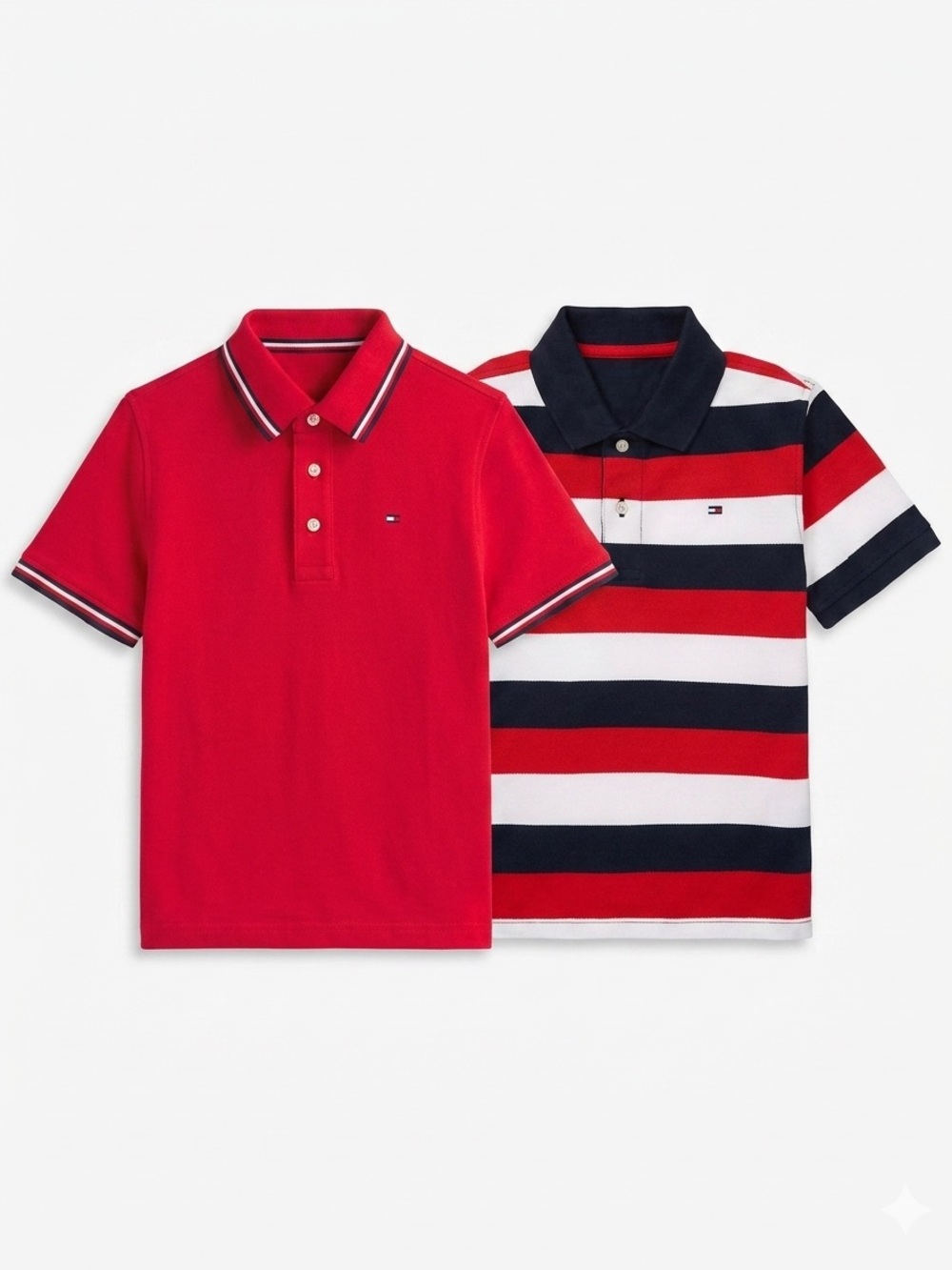2 - Tommy Hilfiger Polo Bundle New With Tags Youth XL